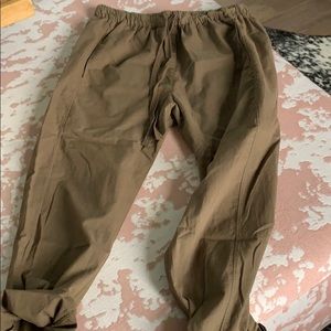 Lightweight Xirena drawstring pants xs Khaki